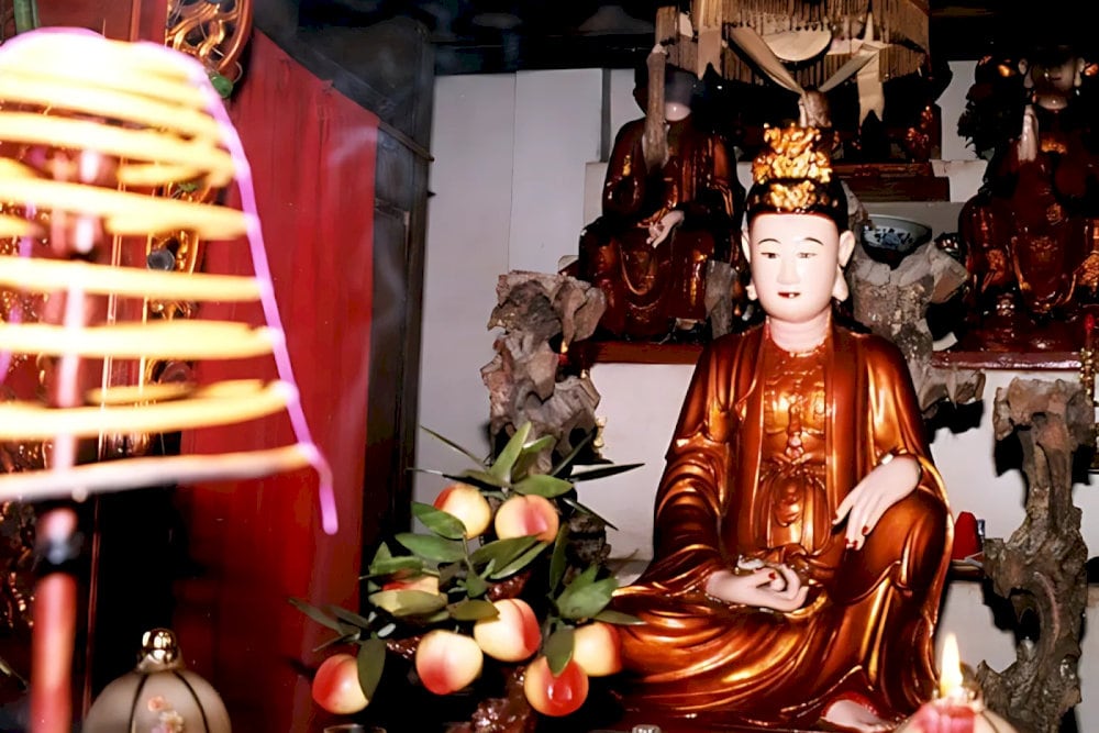 Tương truyền, Bà Chúa Đanh nữ thần trông coi núi Ngọc
